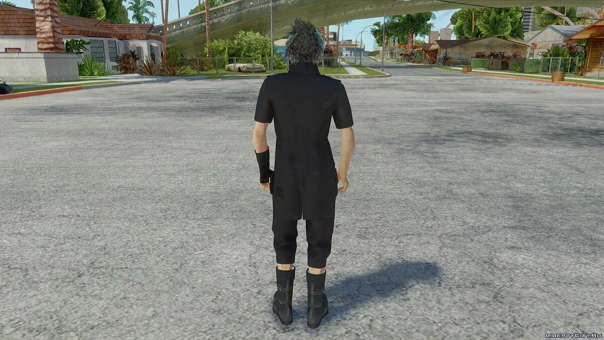 Ноктис Люцис Кэлум из Final Fantasy XV / GTA San Andreas