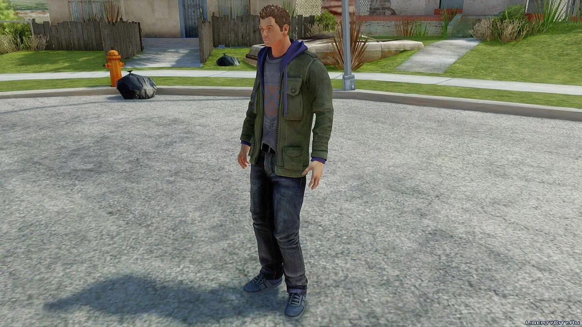 Питер Паркер из From Spider-Man 2012 / GTA San Andreas