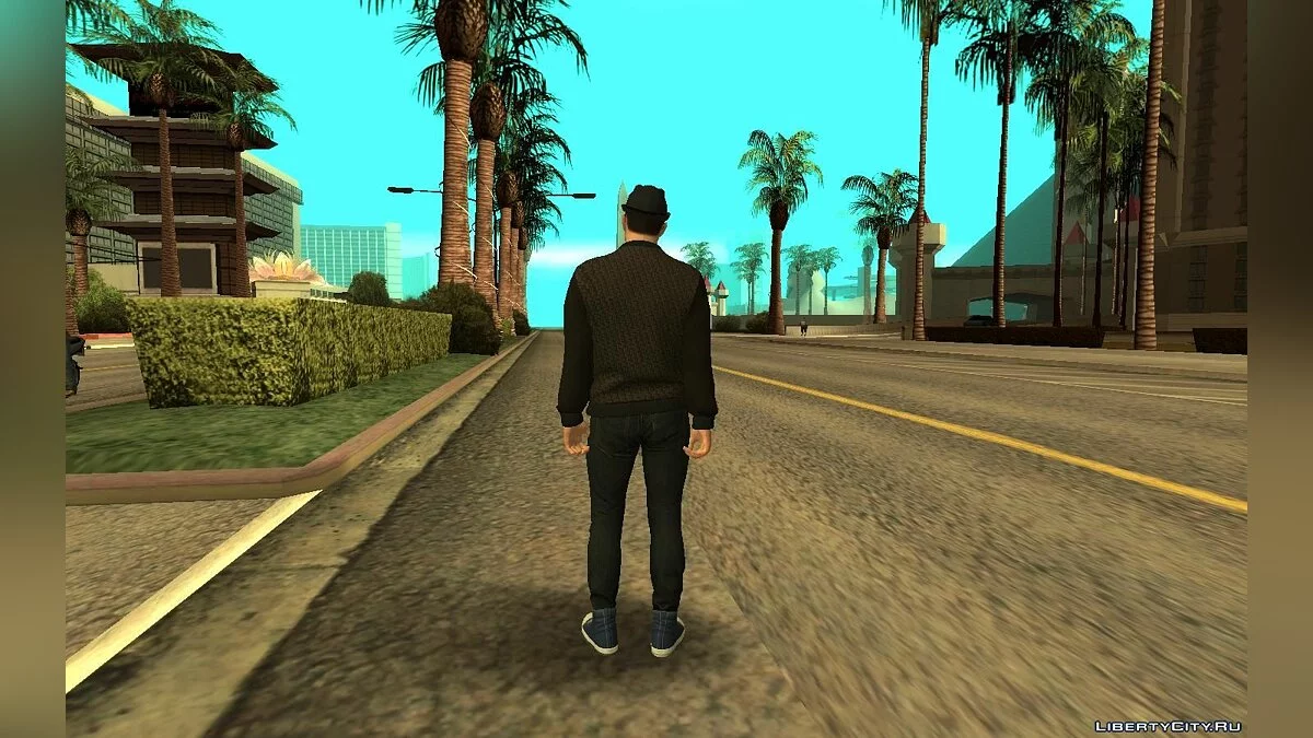 Рандомный скин из GTA Online #8 / GTA San Andreas