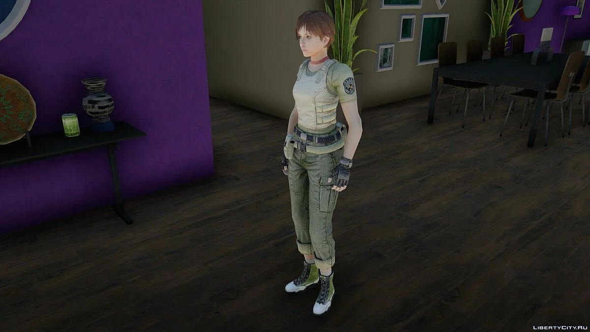 Ребекка Чемберс из Resident Evil / GTA San Andreas