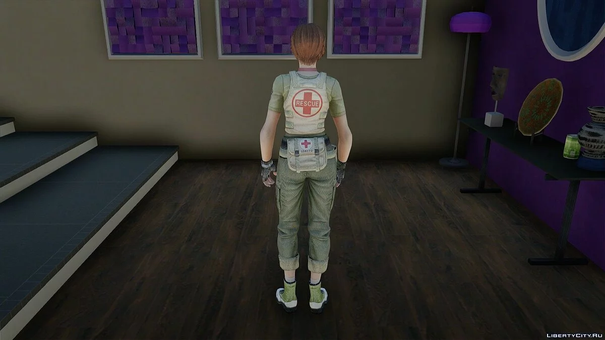 Ребекка Чемберс из Resident Evil / GTA San Andreas