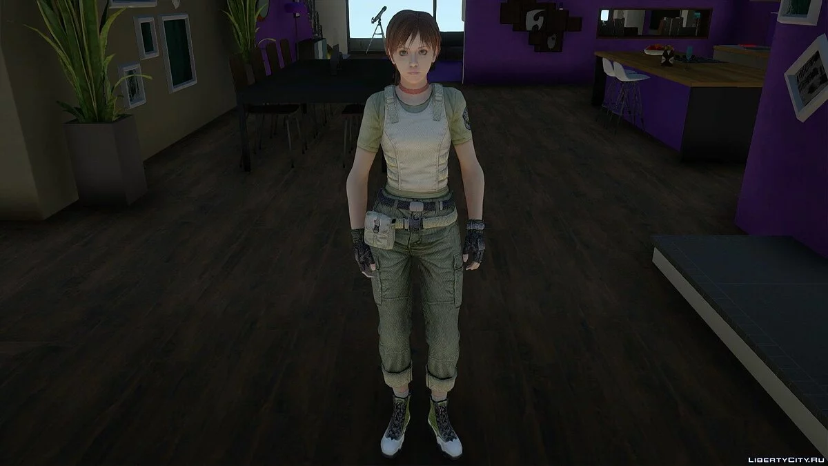 Ребекка Чемберс из Resident Evil / GTA San Andreas