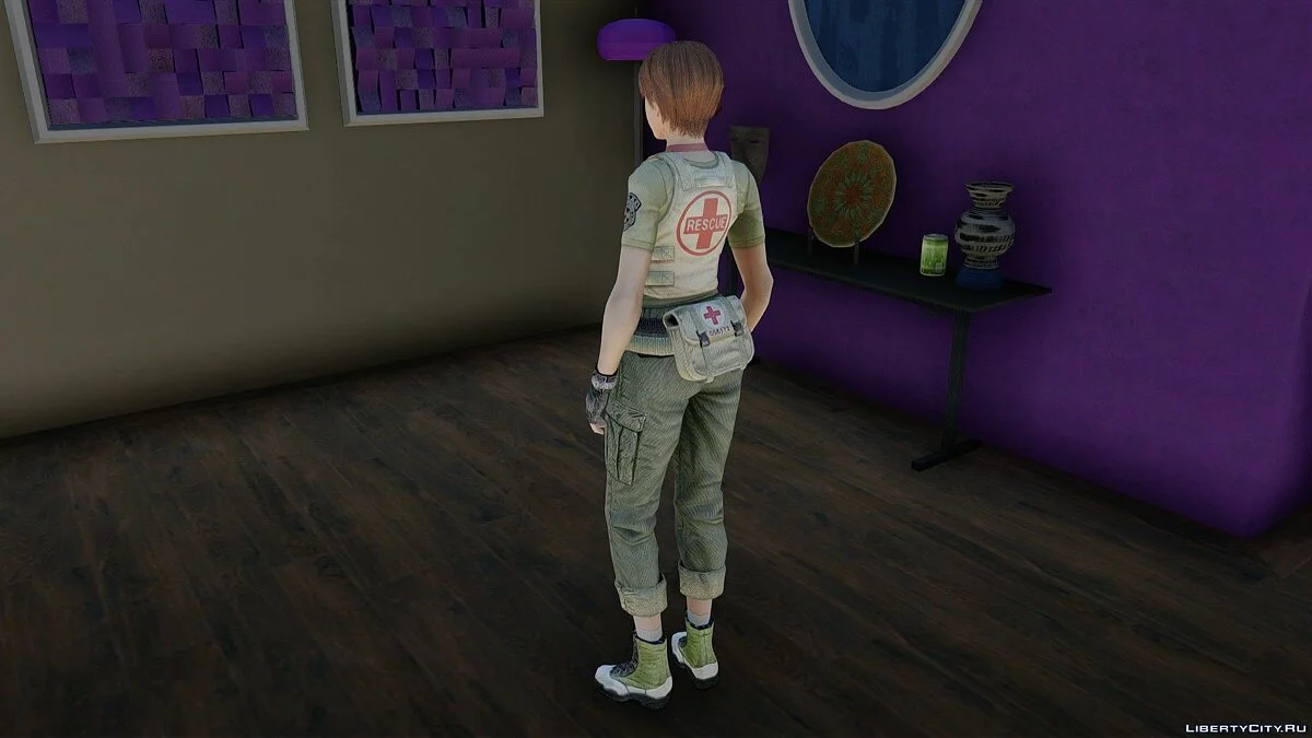 Ребекка Чемберс из Resident Evil / GTA San Andreas