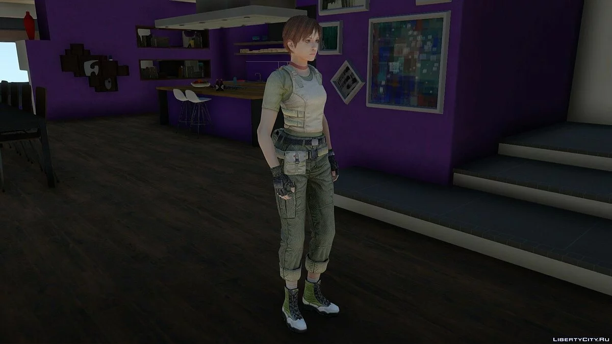 Ребекка Чемберс из Resident Evil / GTA San Andreas