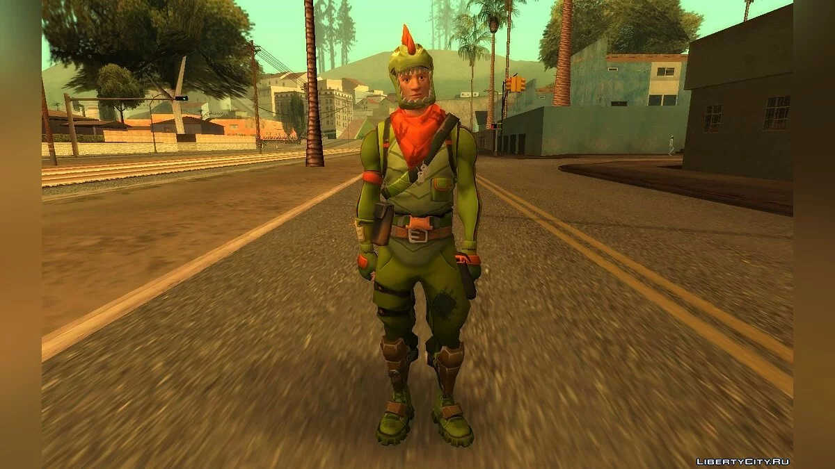 Рекс из игры Фортнайт / GTA San Andreas