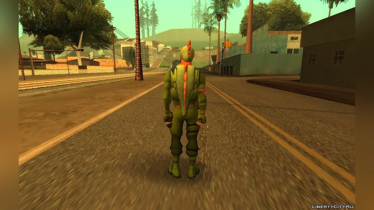 Рекс из игры Фортнайт / GTA San Andreas