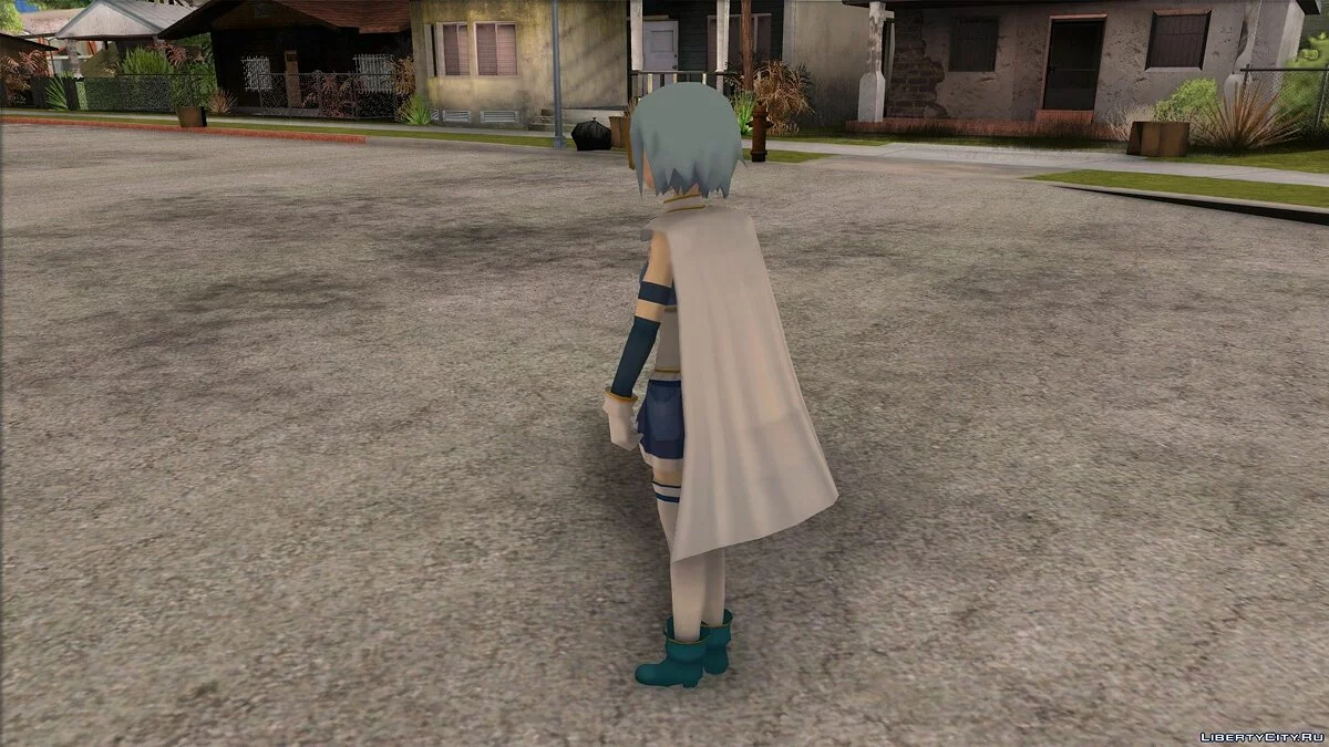 Саяка Мики из Puella Magi Madoka Magica / GTA San Andreas