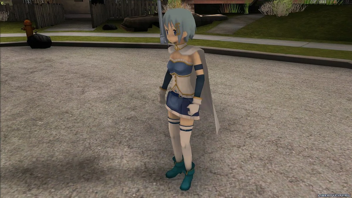 Саяка Мики из Puella Magi Madoka Magica / GTA San Andreas