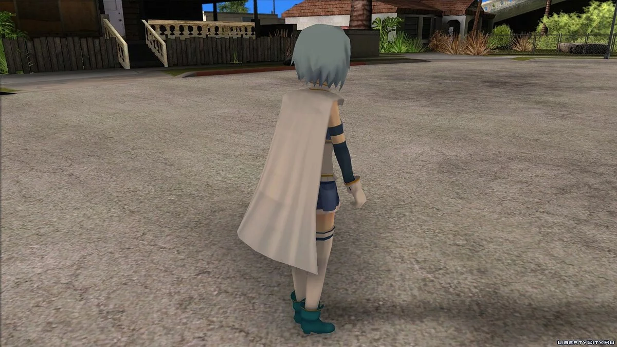 Саяка Мики из Puella Magi Madoka Magica / GTA San Andreas