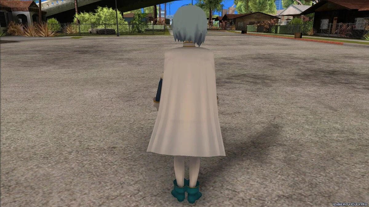 Саяка Мики из Puella Magi Madoka Magica / GTA San Andreas