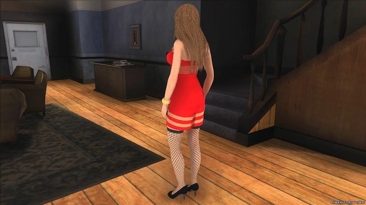 Саки из Yakuza 6 / GTA San Andreas