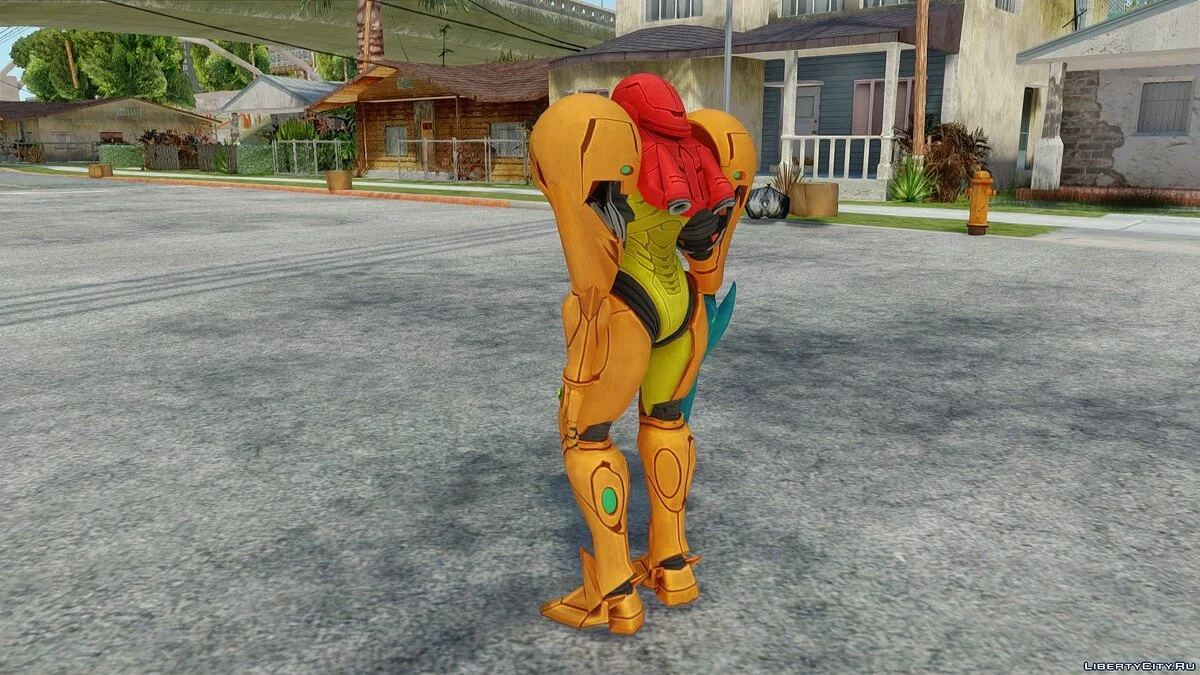 Самус Аран Робот / GTA San Andreas