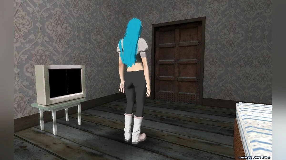 Сара из игры Final Fantasy / GTA San Andreas