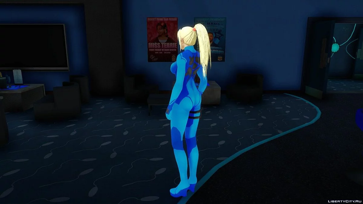 Сара Самус из Dead or Alive 5 / GTA San Andreas