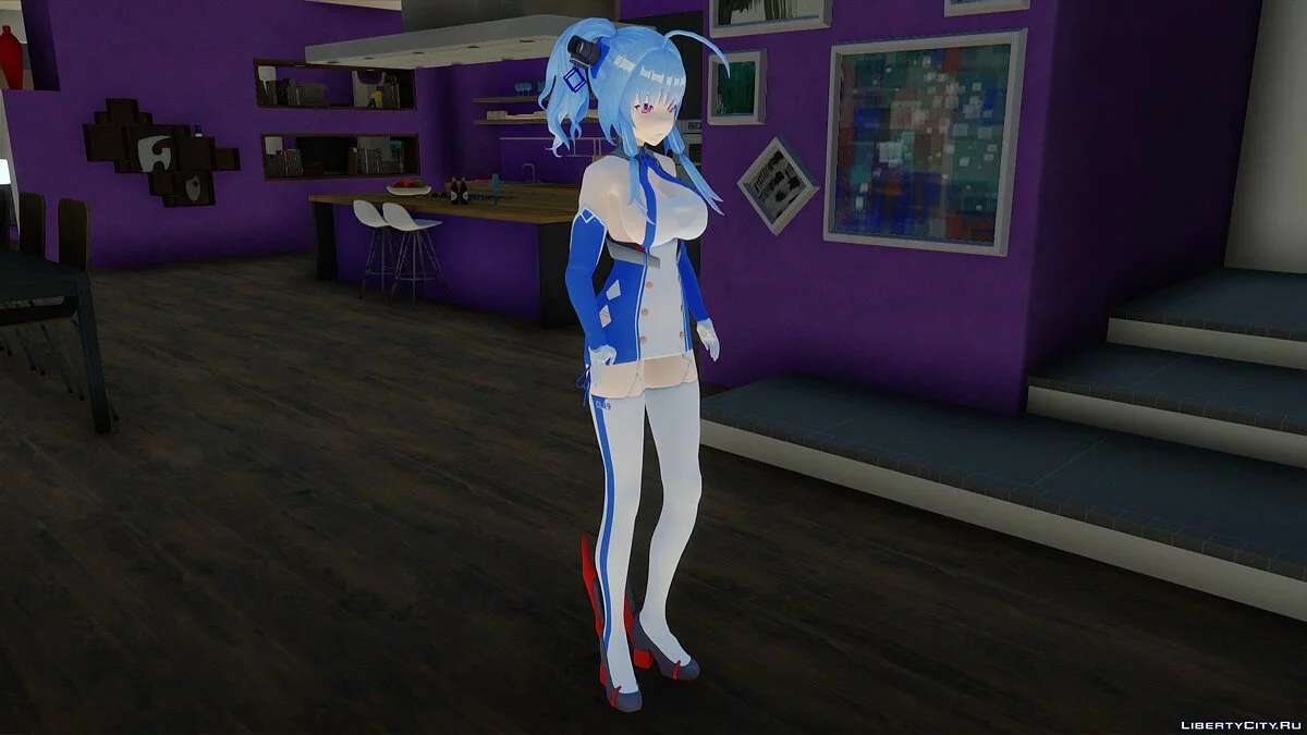Сент-Луис из Azur Lane / GTA San Andreas