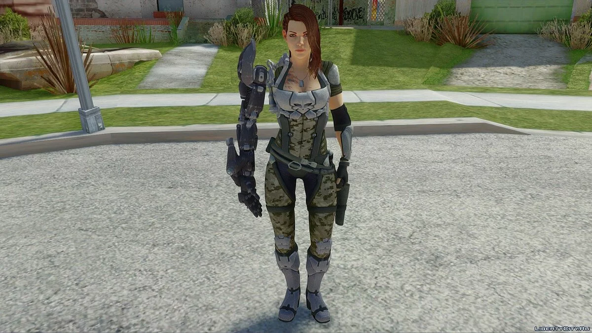 Шелли Харрисон из Bombshell / GTA San Andreas