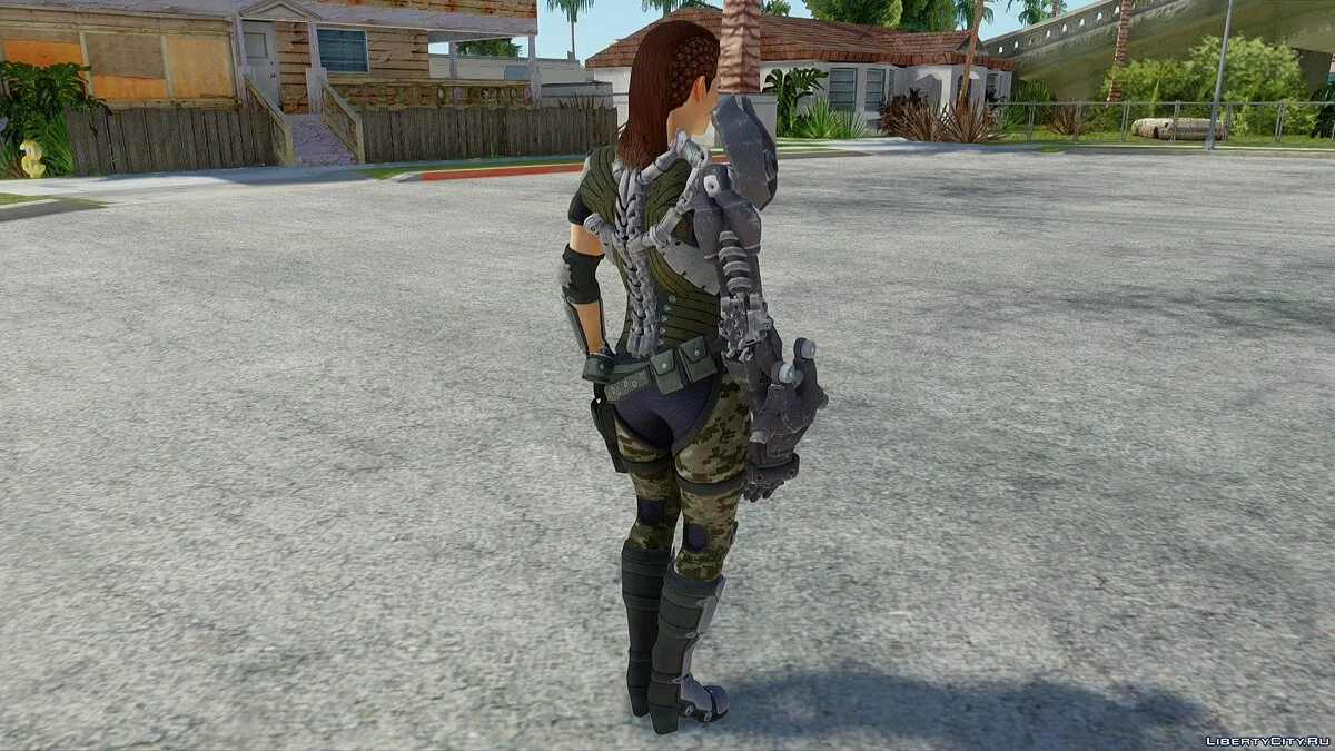Шелли Харрисон из Bombshell / GTA San Andreas