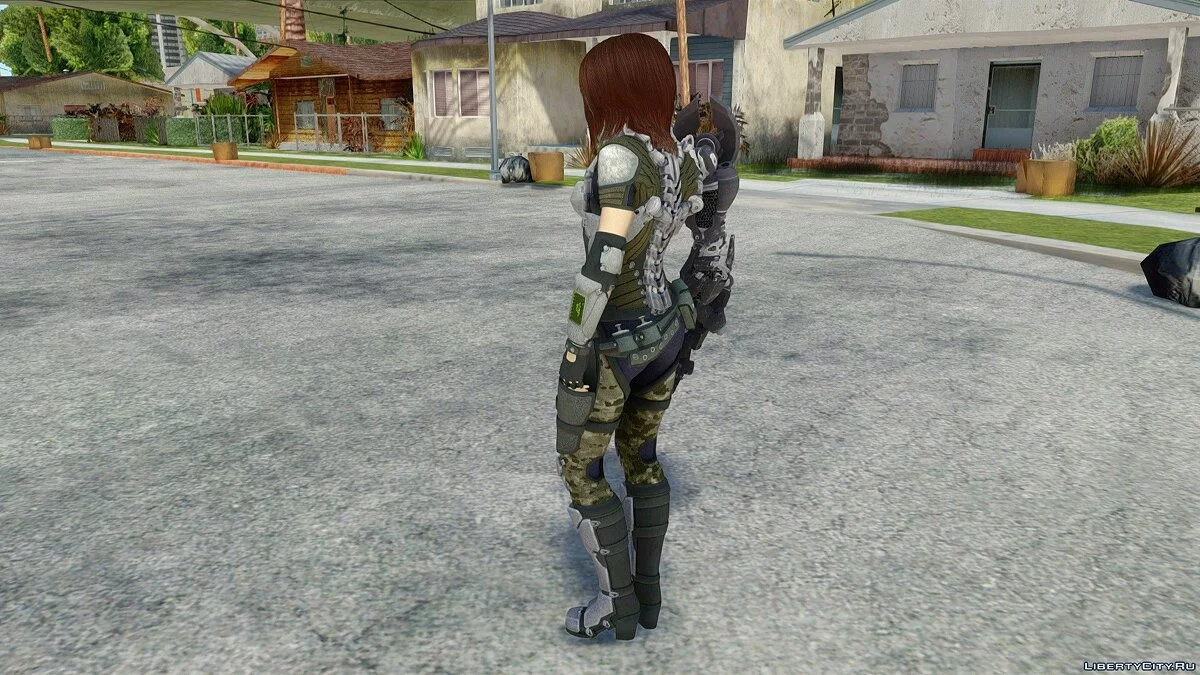 Шелли Харрисон из Bombshell / GTA San Andreas