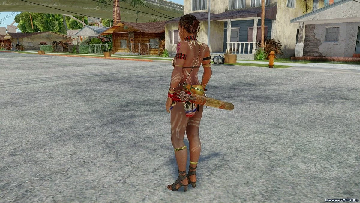 Шева Аломар из Resident Evil 5 / GTA San Andreas