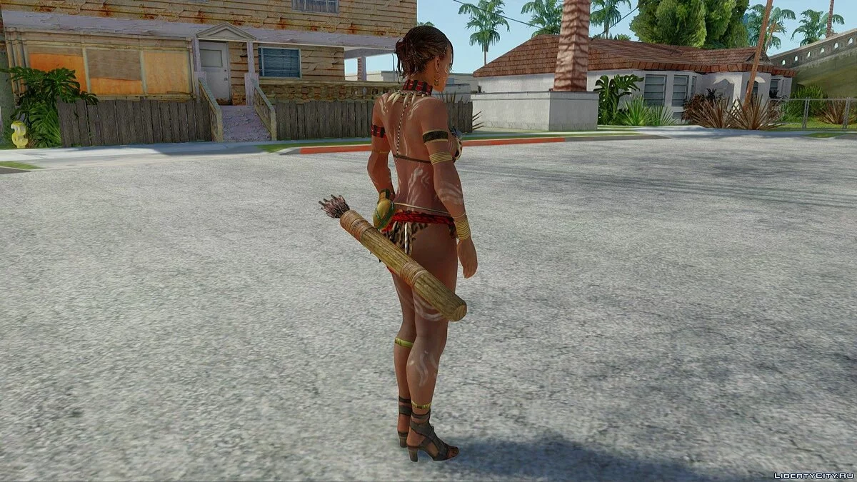Шева Аломар из Resident Evil 5 / GTA San Andreas