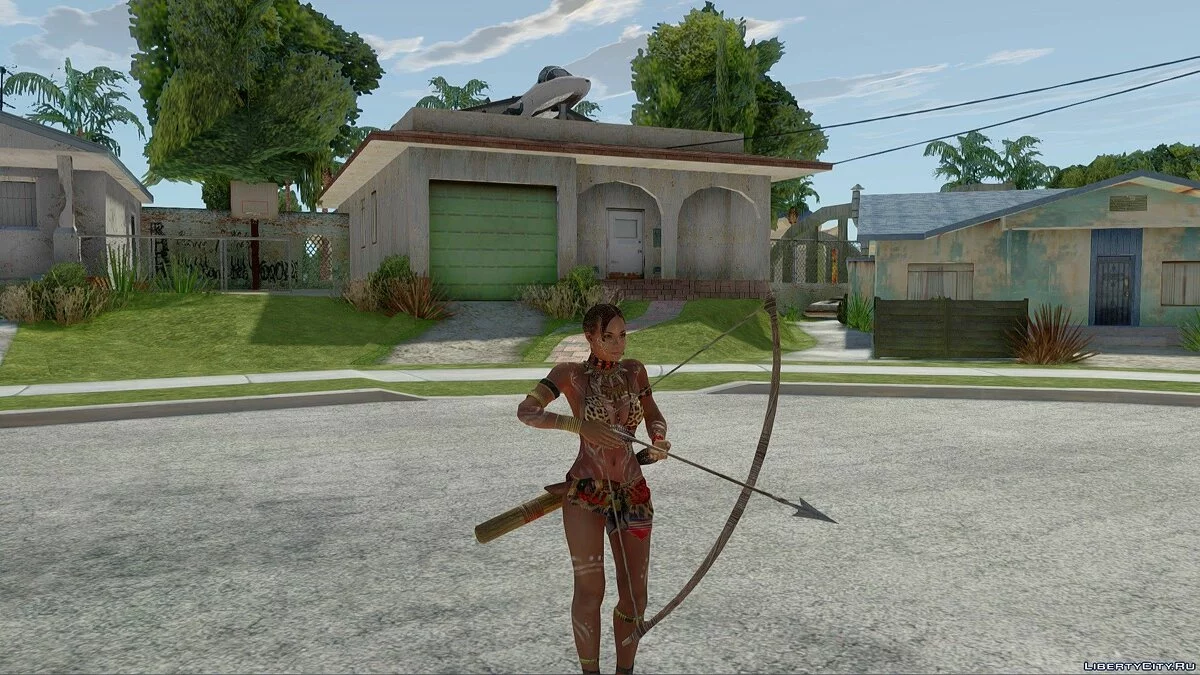 Шева Аломар из Resident Evil 5 / GTA San Andreas