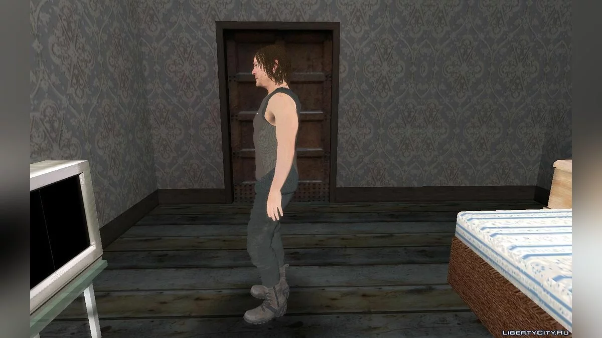 Сэм Портер Бриджес из игры Death Stranding / GTA San Andreas