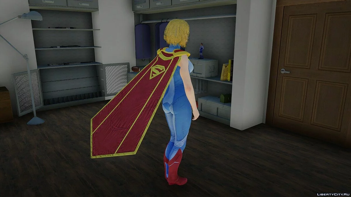 Супергёрл из Injustice 2 / GTA San Andreas