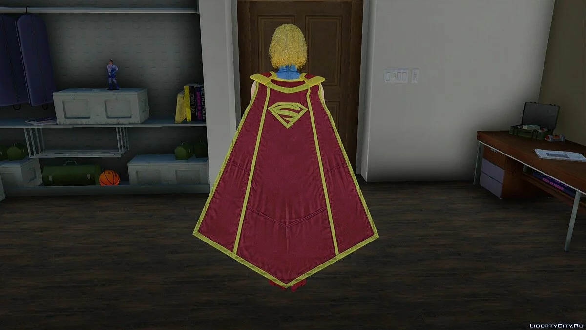 Супергёрл из Injustice 2 / GTA San Andreas