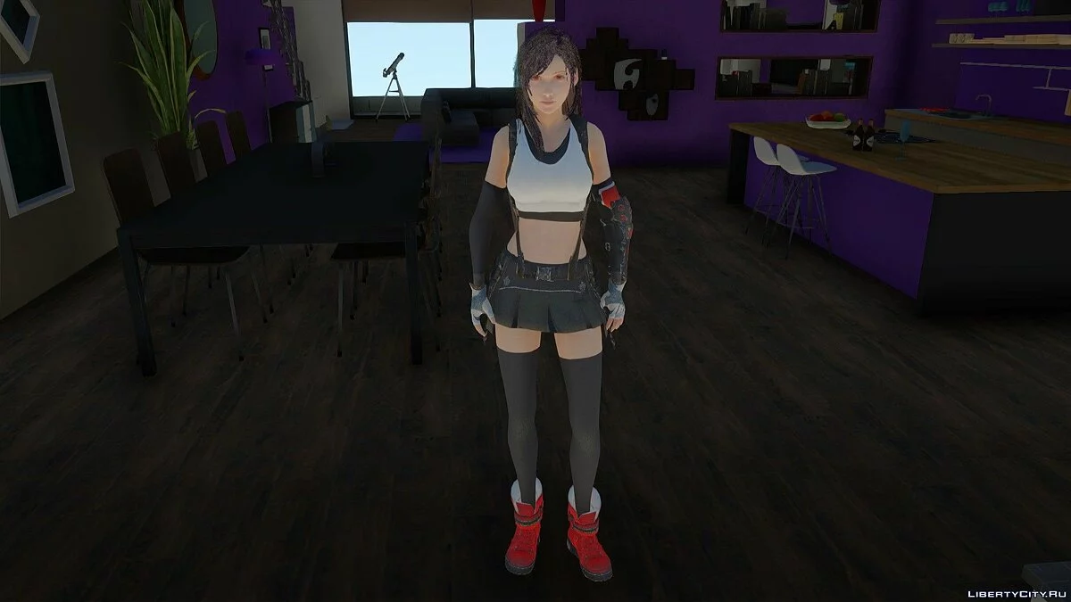 Тифа Локхарт из Final Fantasy 7 / GTA San Andreas
