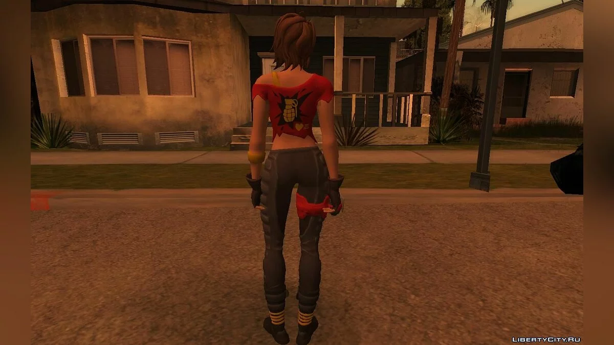 TNTina из игры Фортнайт / GTA San Andreas