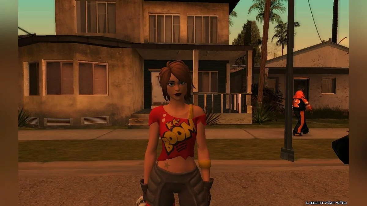 TNTina из игры Фортнайт / GTA San Andreas