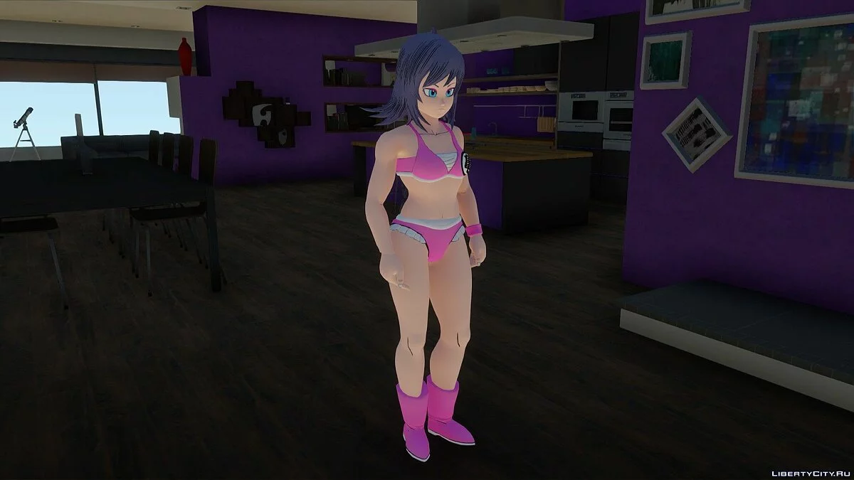Trendy в Бикини из Dragon Ball Xenoverse 2 / GTA San Andreas