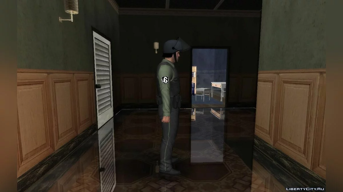 Тревор Филипс в одежде Maze Bank Heist  / GTA San Andreas