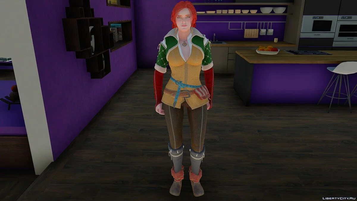 Трисс Меригольд из The Witcher 3 / GTA San Andreas