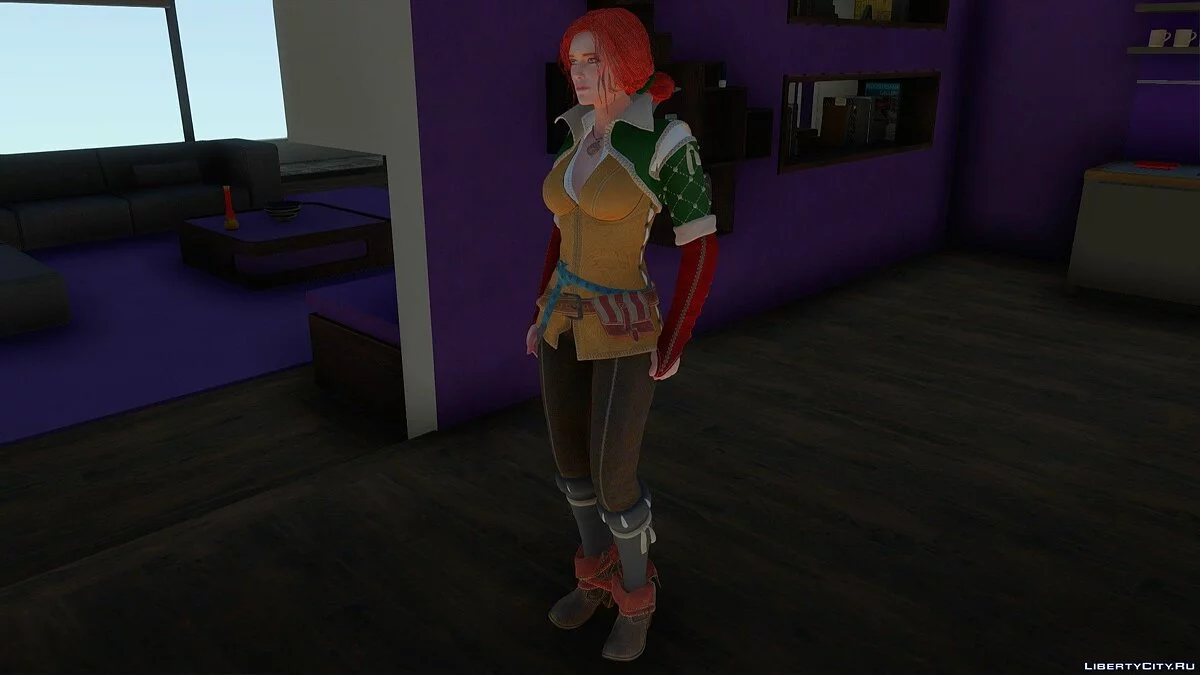 Трисс Меригольд из The Witcher 3 / GTA San Andreas