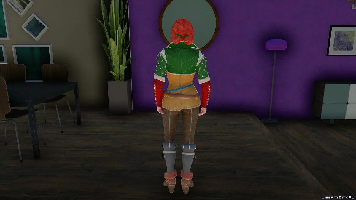 Трисс Меригольд из The Witcher 3 / GTA San Andreas