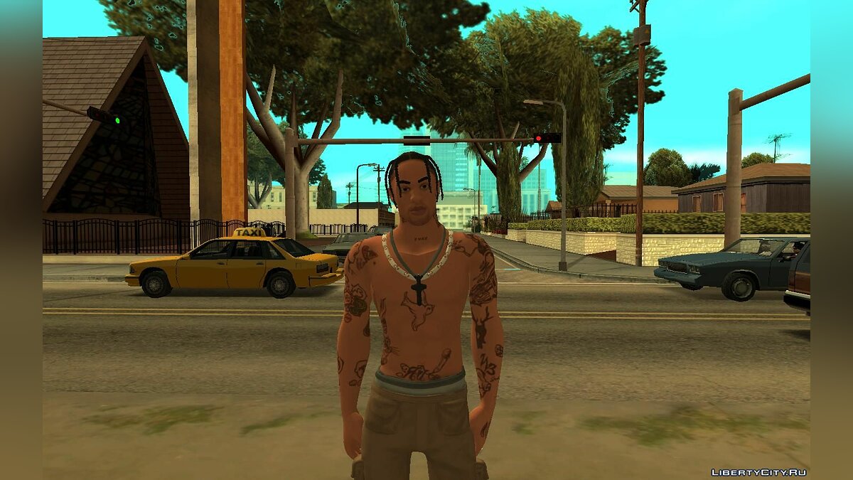 Замена Travis.dff в GTA San Andreas (6 файлов)