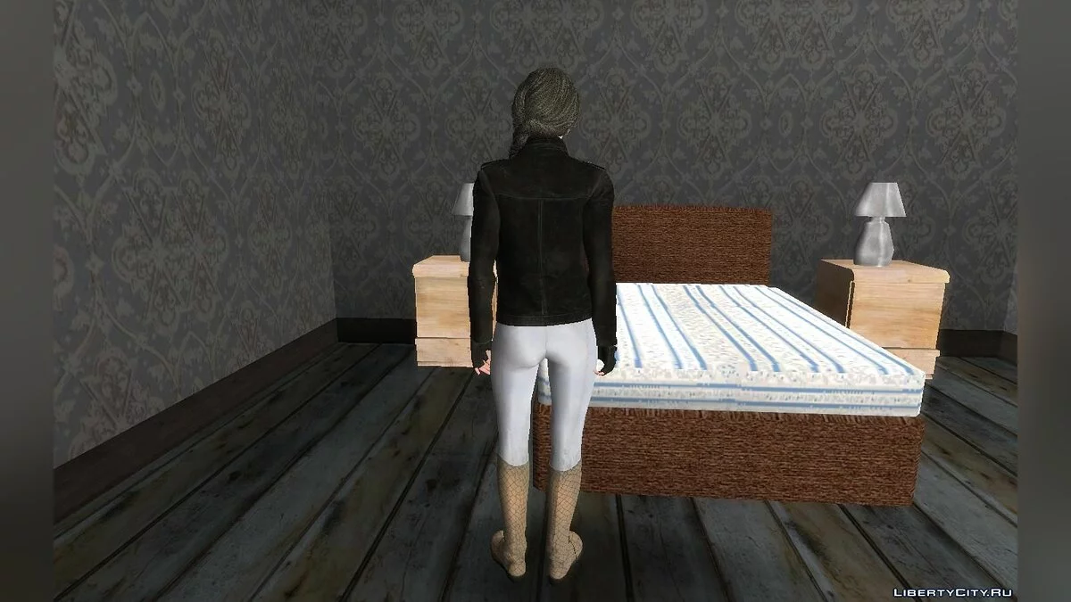 Валери Хармон из игры Resident Evil Resistance / GTA San Andreas