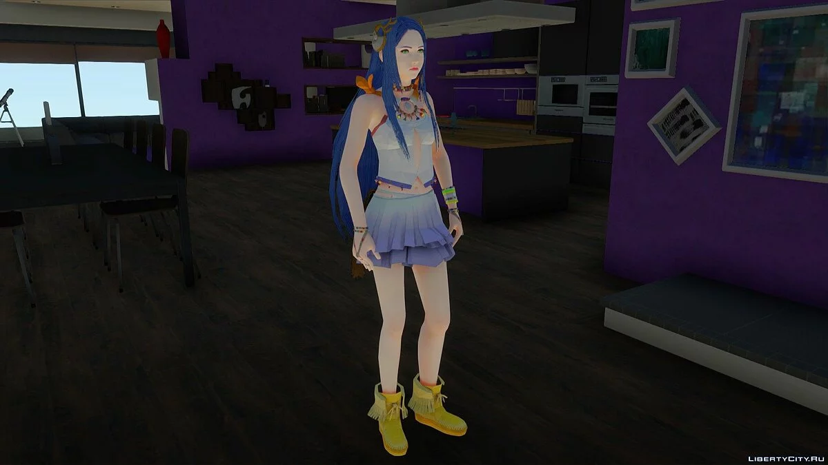 Yeul из Final Fantasy XIII / GTA San Andreas
