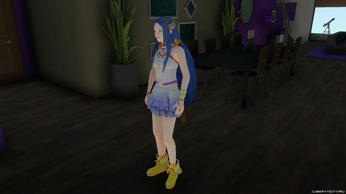 Yeul из Final Fantasy XIII / GTA San Andreas