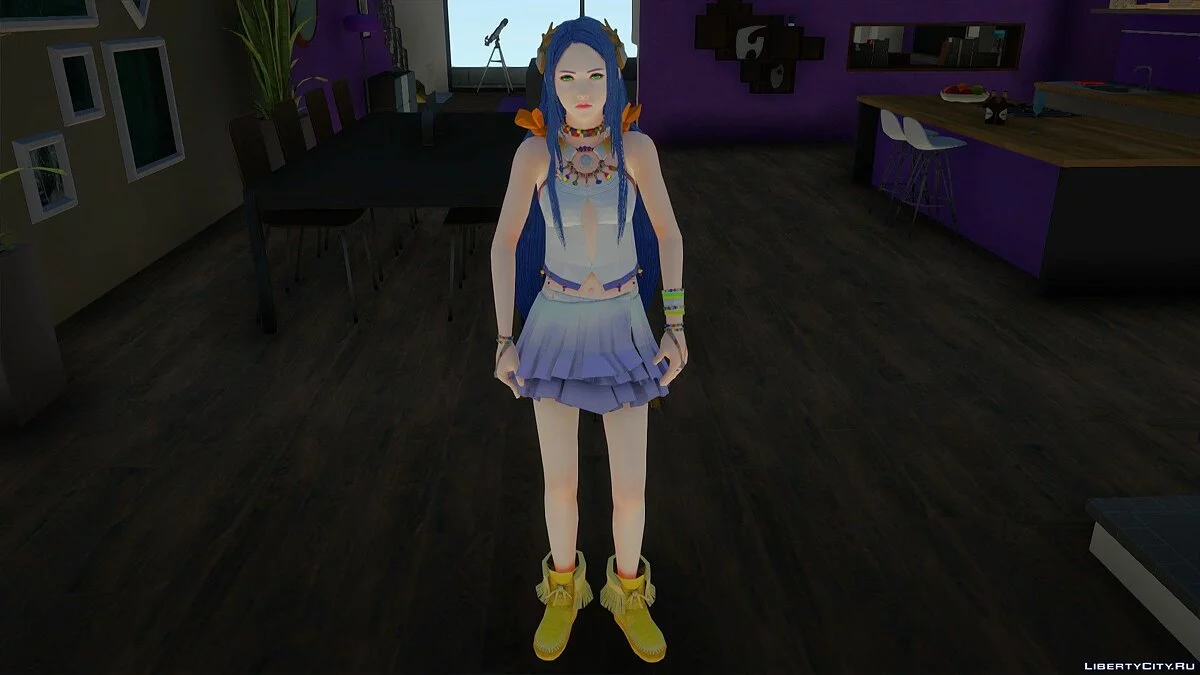 Yeul из Final Fantasy XIII / GTA San Andreas