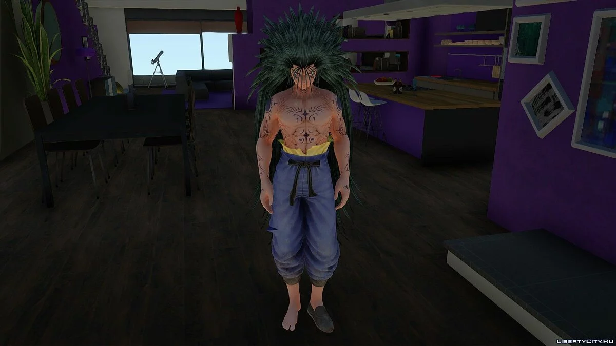 Yozuke из Jump Force / GTA San Andreas