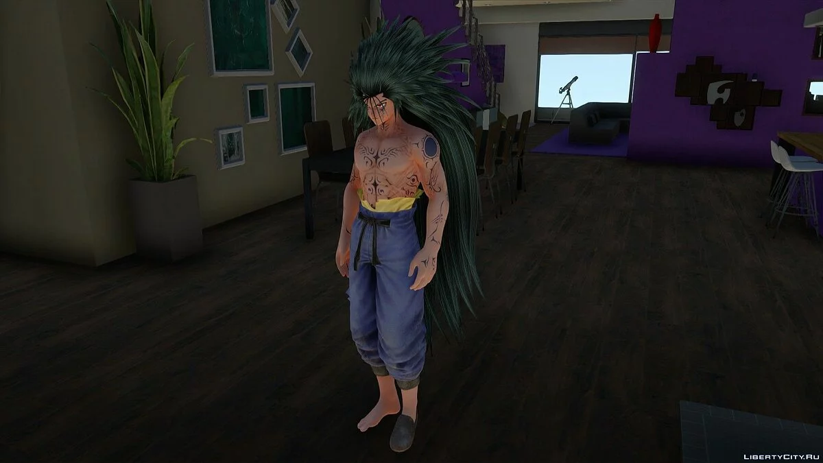 Yozuke из Jump Force / GTA San Andreas