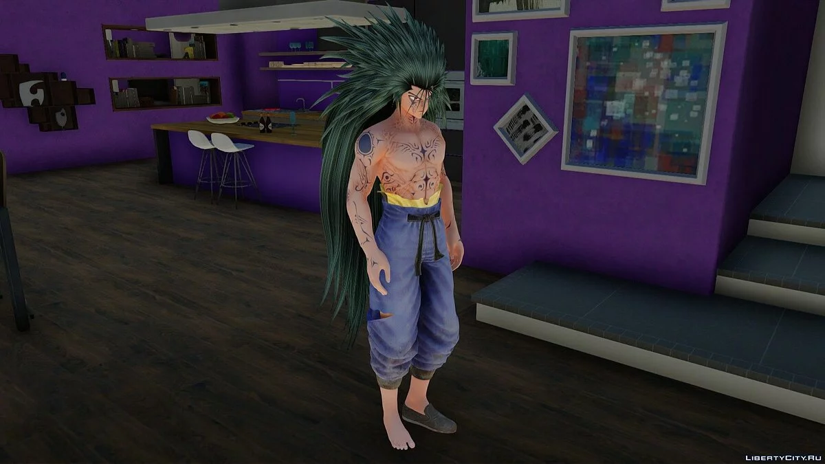 Yozuke из Jump Force / GTA San Andreas