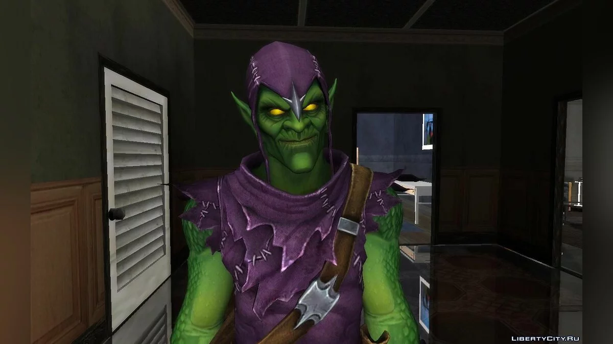 Зеленый Гоблин из Marvel: Contest of Champions / GTA San Andreas