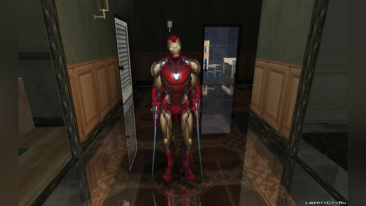 Замена ironman.txd в GTA San Andreas (10 файлов)