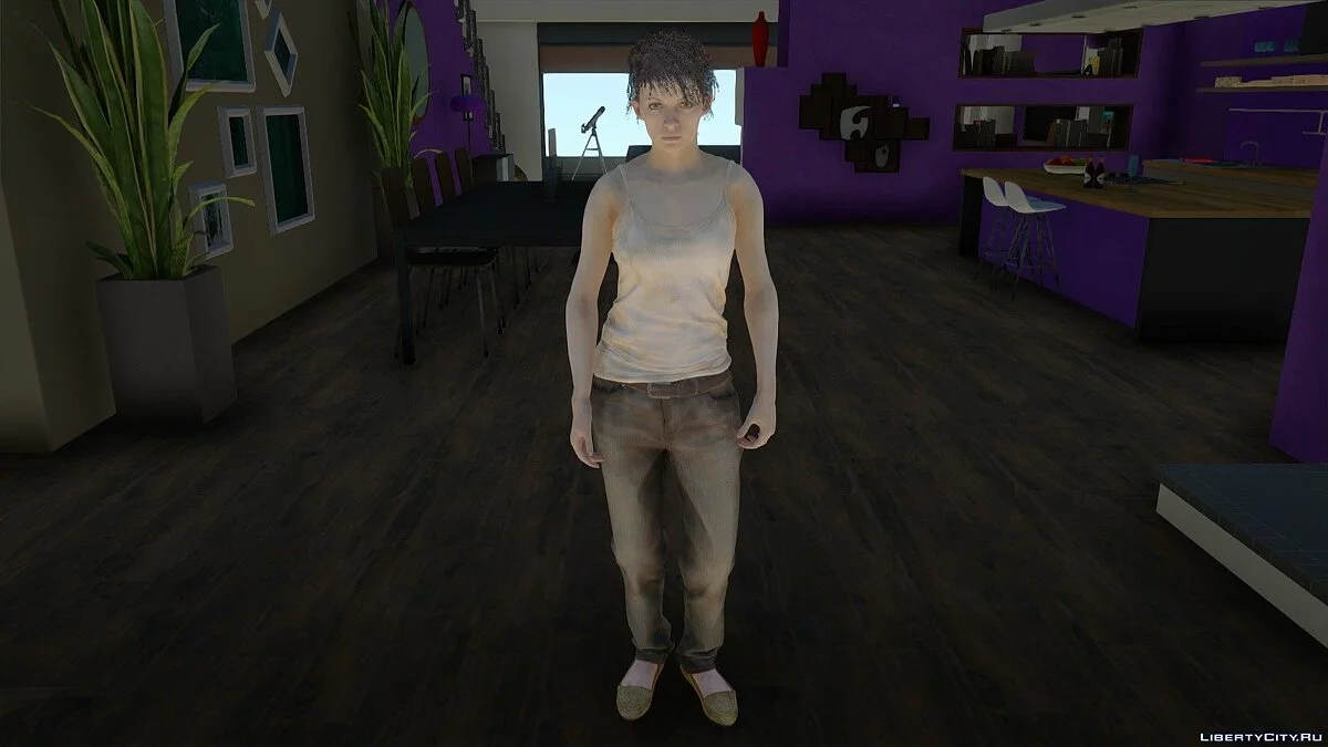 Зои Бейкер из Resident Evil 7 / GTA San Andreas