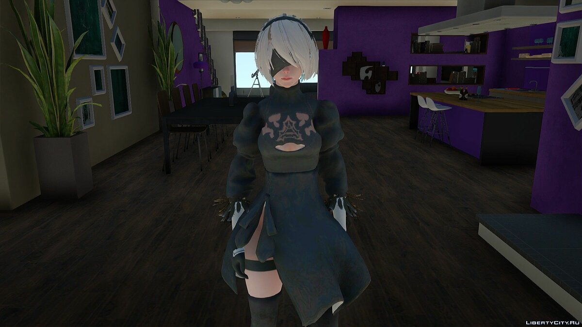 Скачать 2B из NieR: Automata для GTA San Andreas