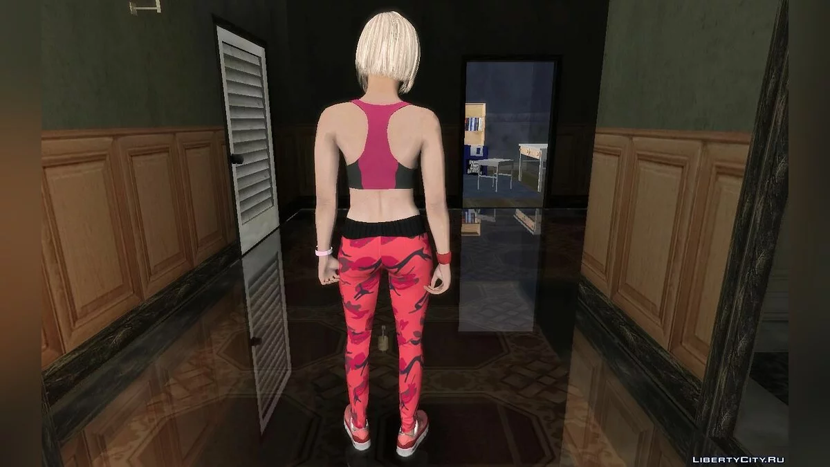 Агата Бейкер из GTA Online (В спортивном костюме) / GTA San Andreas