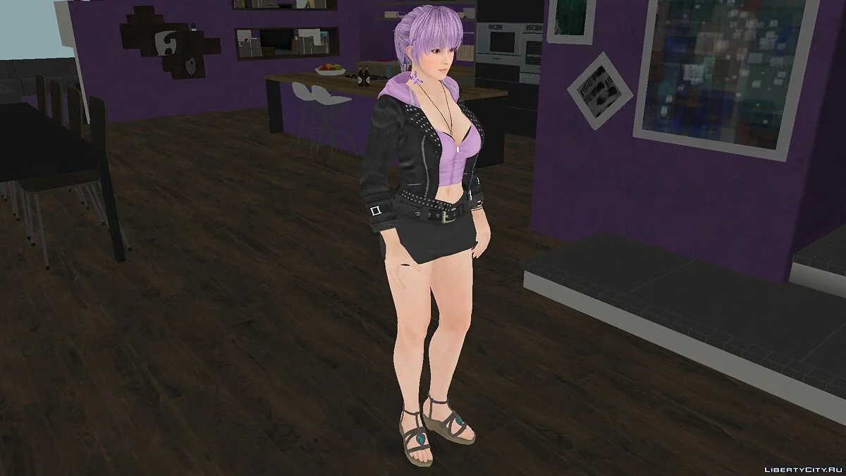 Аянэ из Dead or Alive 5 Last Round / GTA San Andreas